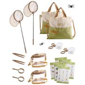 Kit Educativo de Aventura ROBUD, Pegador de Borboletas com Fantasia, Conjunto de Aventura ao Ar Livre, Jardim, Praia e Acampamento
