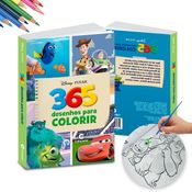 Livro Para Pintar Colorir 365 Desenhos Disney Pixar
