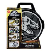 Jurassic World - Maleta Colecionador De Dinossauros C/ 1 Indominus Rex Gold Exclusivo  Sunny