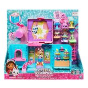 Gabby's Dollhouse Netflix –  Maleta Closet luxo Arco-Íris – C/ Boneca e Acessorios - Sunny