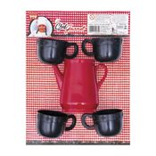 Brinquedo Kit Cozinha Chef Gourmet Xicaras Jarro Hora do Chá
