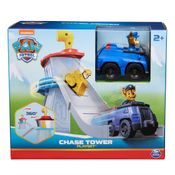 Playset com Torre e Carrinho do Chase - Patrulha Canina