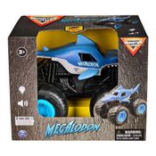 Monster Jam - Carrinho Megalodon 1:24 Com Luz E Som