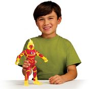 Ben 10  - Boneco Grande Luxo Articulado 30 Cm Heatblast Chama  Sunny