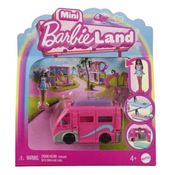 Conjunto Barbieland Mini Veiculos e Acessorios Mattel HYF38 Trailer