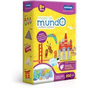 MAPA DO MUNDO - QC 200 PEÇAS - TOYSTER