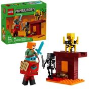 Lego Minecraft Batalha da Lava Nether 21266