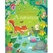 Livro de Adesivos: A Natureza | Editora Usborne | Adesivos Escolares
