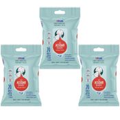 3X ASSOAR BABY LENÇOS UMEDECIDOS COM SOLUÇÃO SALINA - LIKLUC