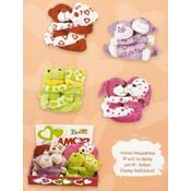 Animais Abraçadinhos Buba Toys C/ 4 Unidades