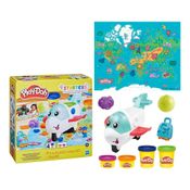 Massa de Modelar Playdoh Avião Explorador - Hasbro