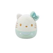 Pelúcia Squishmallow Sanrio 20cm - Hello Kitty Verde 3877