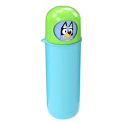 Pote Multiuso Bingo e Bluey Infantil Estojo Escolar Guarda Pasta Escova e Objetos