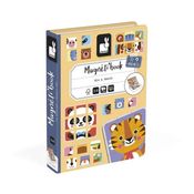 Livro Magnético Misture e Combine Animais Fofos Janod J02572
