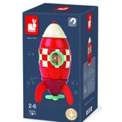 Foguete Magnético de Montar Brinquedo Janob J05207