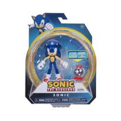 Boneco Articulado Sonic de 9cm com Acessório Sunny 4224