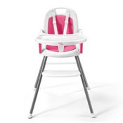 Cadeira de Alimentação Berry 3 em 1 Rosa Multikids Baby - BB390 BB390