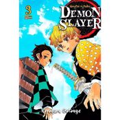Mangá Demon Slayer - Kimetsu no Yaiba Vol 3 Novo Português