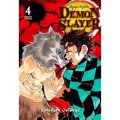 Mangá Demon Slayer - Kimetsu no Yaiba Vol4 Novo Português