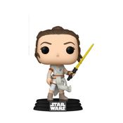 Funko Star Wars Rey com Sabre de Luz Original Novo
