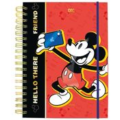 Caderno Mickey Smart Colegial 80fls Reposicionáveis Dac 4193