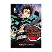 Mangá Demon Slayer - Kimetsu no Yaiba Vol 10 Novo Português