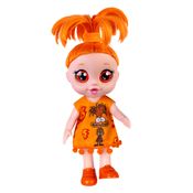 Mini Boneca - Disney - Divertidamente 2 - Festa a Fantasia - Ansiedade - Laranja - Cotiplás