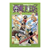 One Piece 3 em 1 - Vol 2 Novo Lacrado em Português