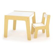 Conjunto de Mesa e Cadeira infantil Montessori Junges 994