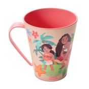 Caneca Estampada da Moana Livre de BPA 360ml para Meninas Original Plasútil