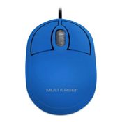 Mouse Multilaser Classic Box Óptico Full Com Fio Mo305 Azul