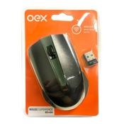 Mouse Óptico Sem Fio Preto Experience Scroll Usb Oex Ms404