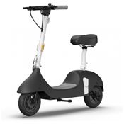Patinete Elétrico com Assento para Adolescentes e Adultos, Alcance 45km e Peso 100kg, OKAI EA10, Branco