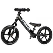 Bicicleta sem Pedal para Crianças de 2 a 5 Anos com Assento Ajustável, STRIDER, Preta
