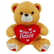 Urso de Pelúcia Grande com Coração Eu Te Amo – Presente Apaixonado, Fofo e Criativo para o Dia dos Namorados, Aniversários e Datas Especiais