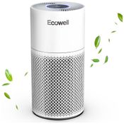 Purificador de Ar para Ambientes até 152m² com Filtro HEPA H13 e Entrada de Ar de 360° que Remove 99% de Mofo, Pelos de Animais, Poeira, Odores e