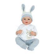 Bebe Reborn Menino Laura Baby - Luke Coelho Corpo 100% Vinil