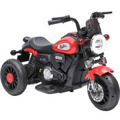 Mini Moto Eletrica Harley 6V Vermelha Zippy Toys CE24422