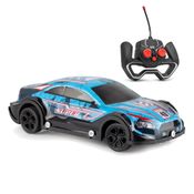 CARRINHO DE CONTROLE REMOTO NEON RACE POLIBRINQ AZUL