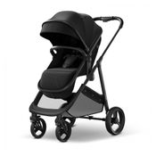 Carrinho de Bebê 2 em 1 Mompush Wiz com Assento Reversível, Preto