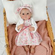 Boneca Bebê Reborn - Bella 45 cm Corpo 100% Vinil 1806