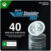 Gift Card Digital - Microsoft C2C Microsoft Flight Simulator 2024 - 40 Simverse Coins BR - R$65,95