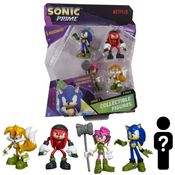Kit Bonecos Sonic, Knucks, Thorn Rose E Tails Candide 34240