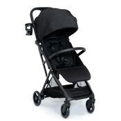 Carrinho de Bebê Ultra Compacto com Suspensão nas 4 Rodas, Reclinação Multiposição e Porta-Copo, Delta Children, Preto