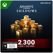 Gift Card Digital - Microsoft C2C Assassin's Creed Shadows: 2300 Helix Pack BR - R$99,95