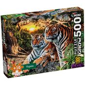 Puzzle 500 Peças Mini Tigres - Grow