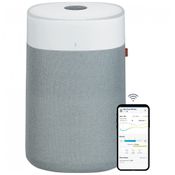 Purificador de Ar com Filtro HEPA Silencioso, Cobertura 141 m2 110V, Blueair 211i Max, Cinza e Branco