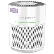 Purificador de Ar para Ambientes até 96m² com Filtro HEPA, Sensor de Qualidade, Luz UV-C e Saida de Ar em 360º, 110V, GermGuardian AC3000W, Branco