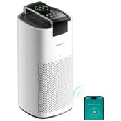 Purificador de Ar Portátil , para Ambientes até 190m² com Filtro HEPA, Sensor de Qualidade, Modo de Espera e Controle por APP via WiFi, 110V, MORENTO