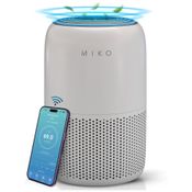 Purificador de Ar 3 em 1, para Ambientes até 111m² com Controle por APP, Modo de Espera, Silencioso e Sistema de Filtragem em 3 Camadas, 110V 15W,